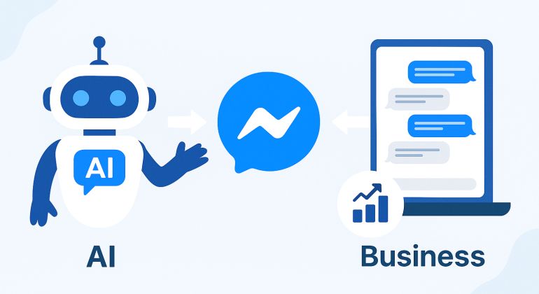 AI chatbot integration with Facebook Messenger for enhanced customer service and automation in Vietnam